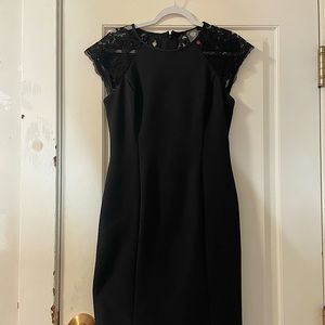 Black Bodycon Midi Dress